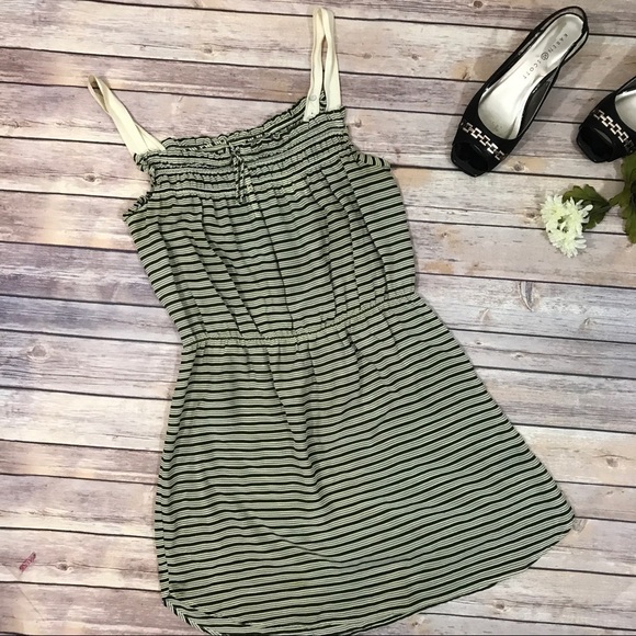 Patterson J Kincaid Striped Silk Dress Medium - Picture 1 of 8